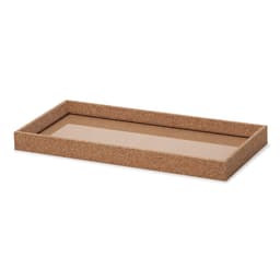 Bandeja com Coriça Joana Marrom 38 cm