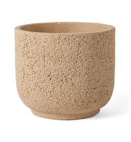 Cachepot Decorativo Granulado 12x14 cm Bege