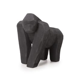 Escultura Gorila Preta