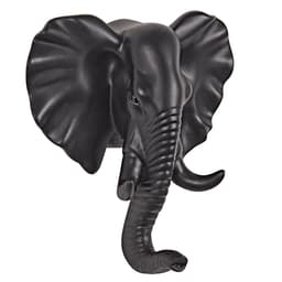 Gancho de Parede Elephant Preto