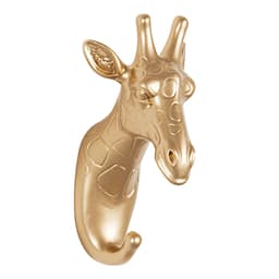 Gancho de Parede Giraffe Dourado