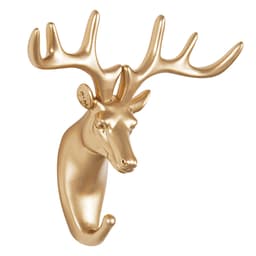 Gancho de Parede Moose Dourado