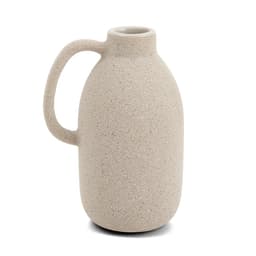 Minivaso Decorativo Alça 12x8 cm Cinza