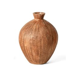 Vaso Wood Marrom 13 cm