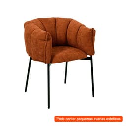 [OUTLET] Poltrona Joy Bouclé Terracota