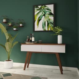 Aparador Dunedin Off White e Freijo Touch