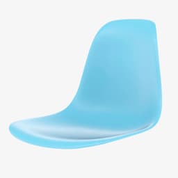 Assento Eames Infantil Azul Claro