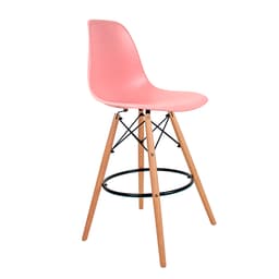 Banqueta Charles Eames Rosa