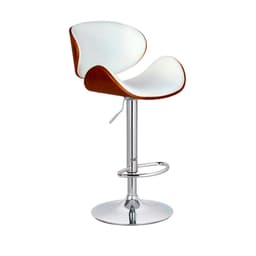 Banqueta Giratória Amsterdam Branca