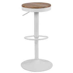 Banqueta Giratória Bayonne Branca