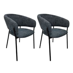 Conjunto com 2 Cadeiras Leone Jeans