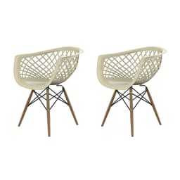 Conjunto com 2 Cadeiras Web DSW Fendi