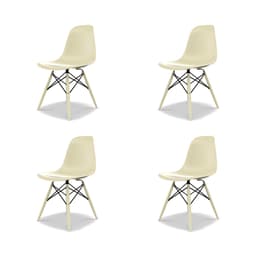Conjunto com 4 Cadeiras Eames DSW Fendi