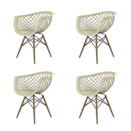 Conjunto com 4 Cadeiras Web DSW Fendi