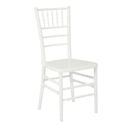 Conjunto com 8 Cadeiras Tiffany Branco