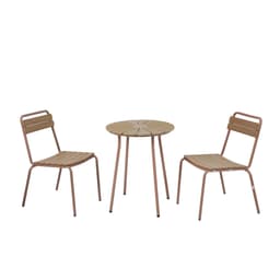 Conjunto de Área Externa Aracati Marrom