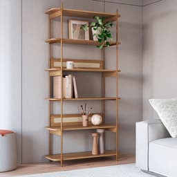 Estante Oslo Hanover e Dourada