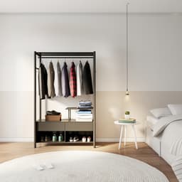 Guarda-Roupa Closet Modulado Major Preto