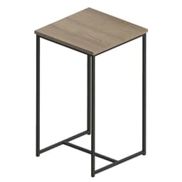 Mesa Bistrô Quadrada UrbnFlex Preta e Mel
