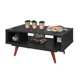 Mesa Centro Retrô Preto