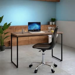Mesa de Escritório Baco Nogal 120 cm