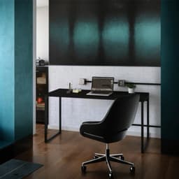 Mesa de Escritório Nico I Preta 150 cm