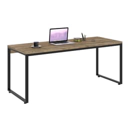 Mesa de Escritório Nikki Carvalho e Preta
