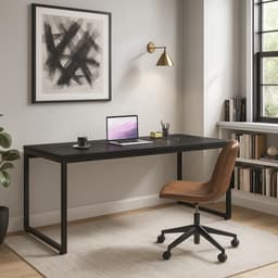 Mesa de Escritório Nikki Preta