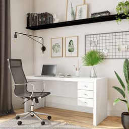 Mesa de Escritório Utah 3 GV Branca