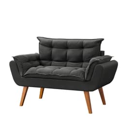 Namoradeira Lidi Suede Grafite