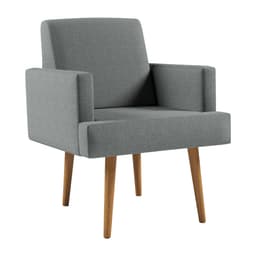 Poltrona Jasper Linho Cinza