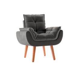 Poltrona Lidi Velosuede Grafite