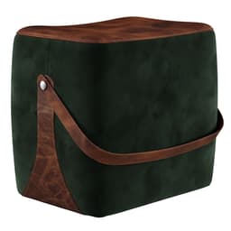 Puff Bag Verde e Marrom