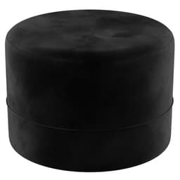 Puff Oxford Preto 62 cm