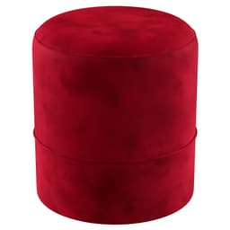 Puff Oxford Vermelho 44 cm