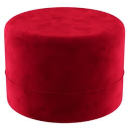Puff Oxford Vermelho 62 cm
