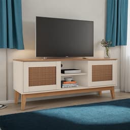 Rack Gold Off White e Noce 135 cm