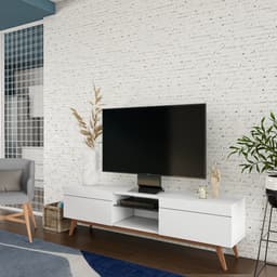 Rack Liverpool I 2 GV Branco Acetinado 180 cm