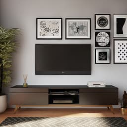 Rack Manchester Preto 218 cm