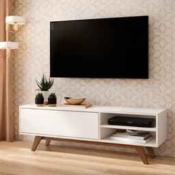 Rack Roque Branco 125 cm