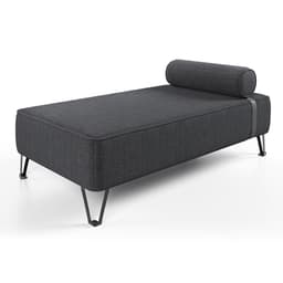 Recamier Erikson Linho Grafite 142 cm