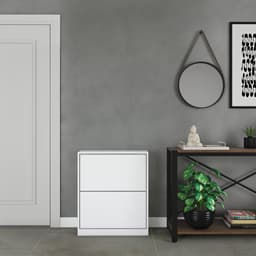 Sapateira Leonardo 2 Portas Branco