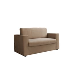Sofá 2 Lugares Zoy Suede Bege