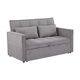 Sofá-Cama 2 Lugares Casal Rivoli Cinza