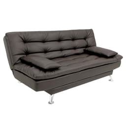 Sofá-Cama 3 Lugares Casal Premium Café