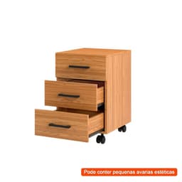 [OUTLET] Gaveteiro Anah 3 GV Freijó