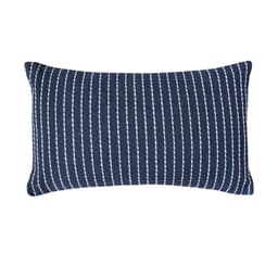 Almofada Pesponto 30x45 Azul Marinho