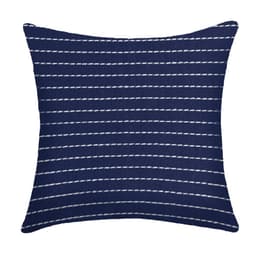 Almofada Pesponto 43x43 Azul Marinho