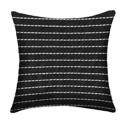 Almofada Pesponto 43x43 Preta