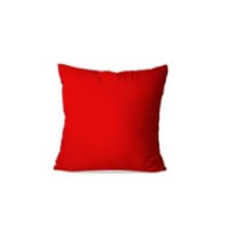 Almofada Quadrada Pop Vermelha 40x40 cm